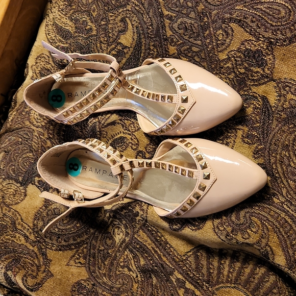 Rampage pink patent leather flats - Picture 1 of 7